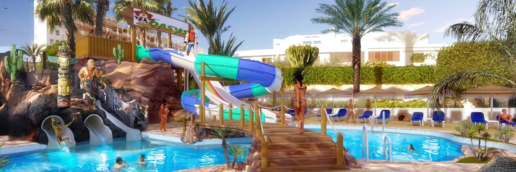 Oferta hotel todo incluido en Almería con toboganes y niños gratis (Aguadulce - ALMERIA)